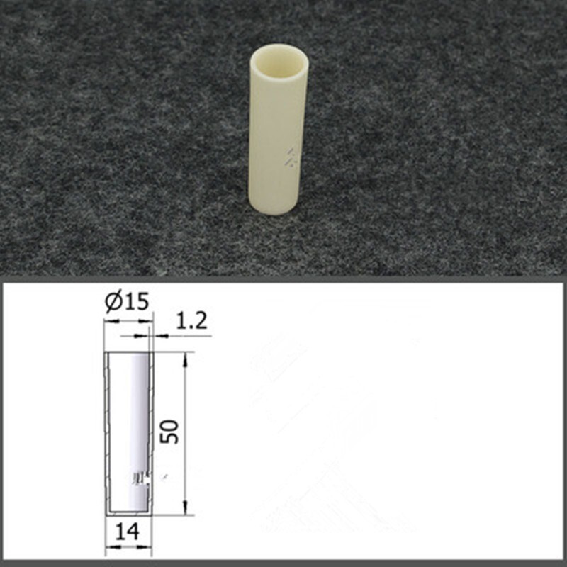 New 10pc 15*50mm Alumina crucible 99％Al2o3 Thermal analysis crucible