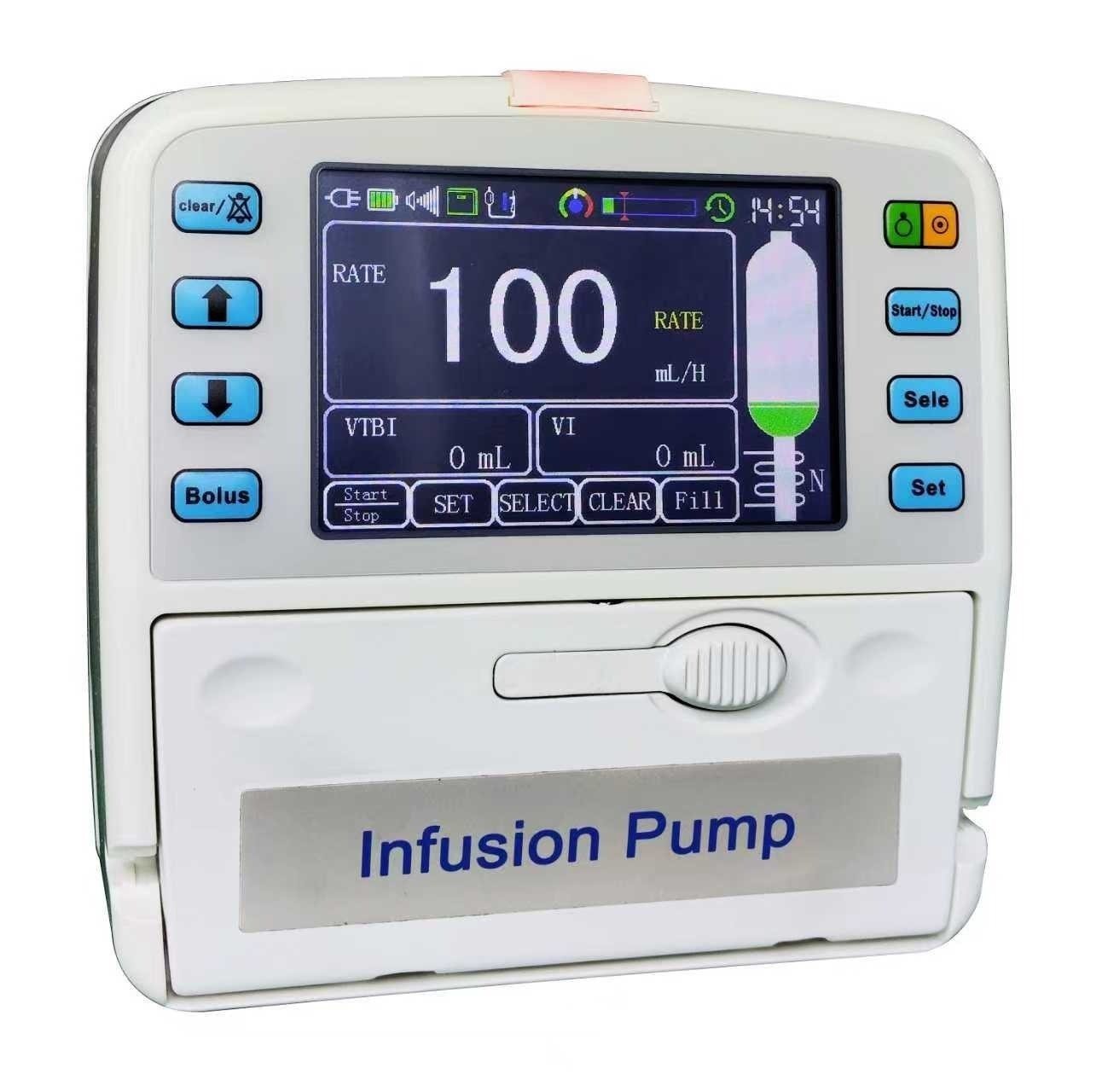 Heating Infusion Pump with Touch Screen & Real-Time Alarm – IV Infusion System