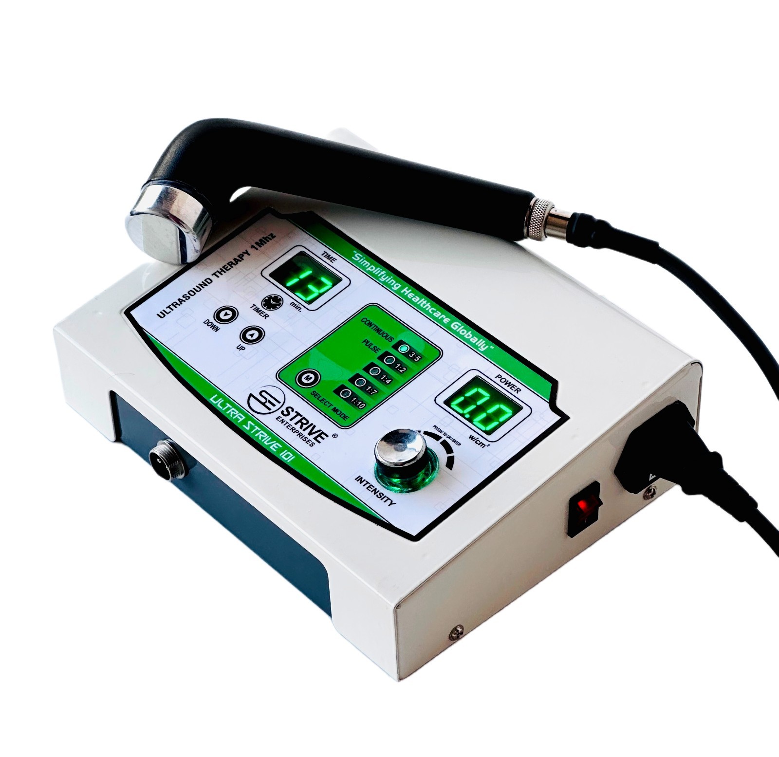 Portable 1Mhz Physiotherapy Machine US Ultrasound Therapy Physical Therapy Unit.