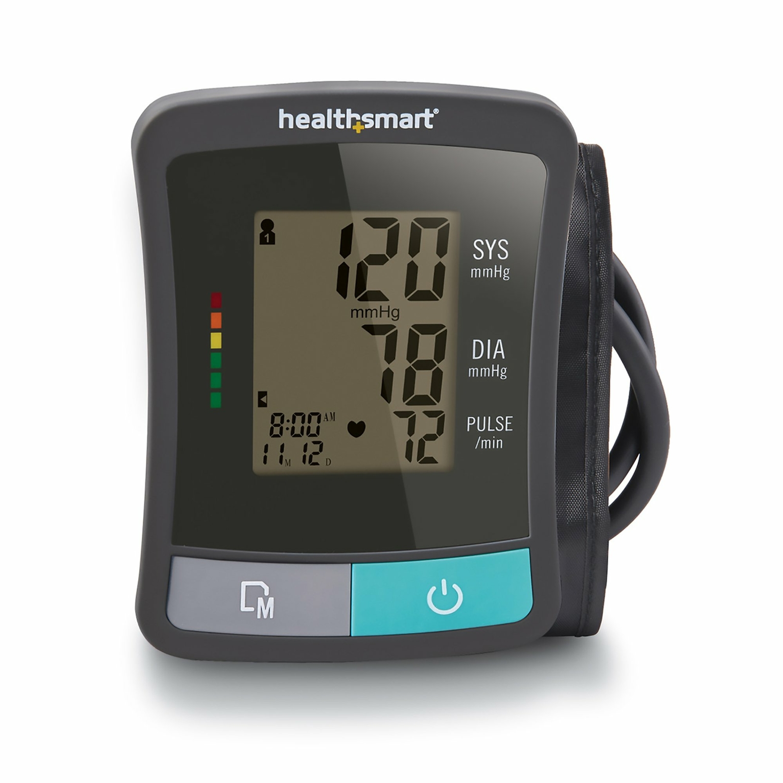 Mabis Large Arm Home Automatic Digital Blood Pressure Monitor 1-Tube 1 Each