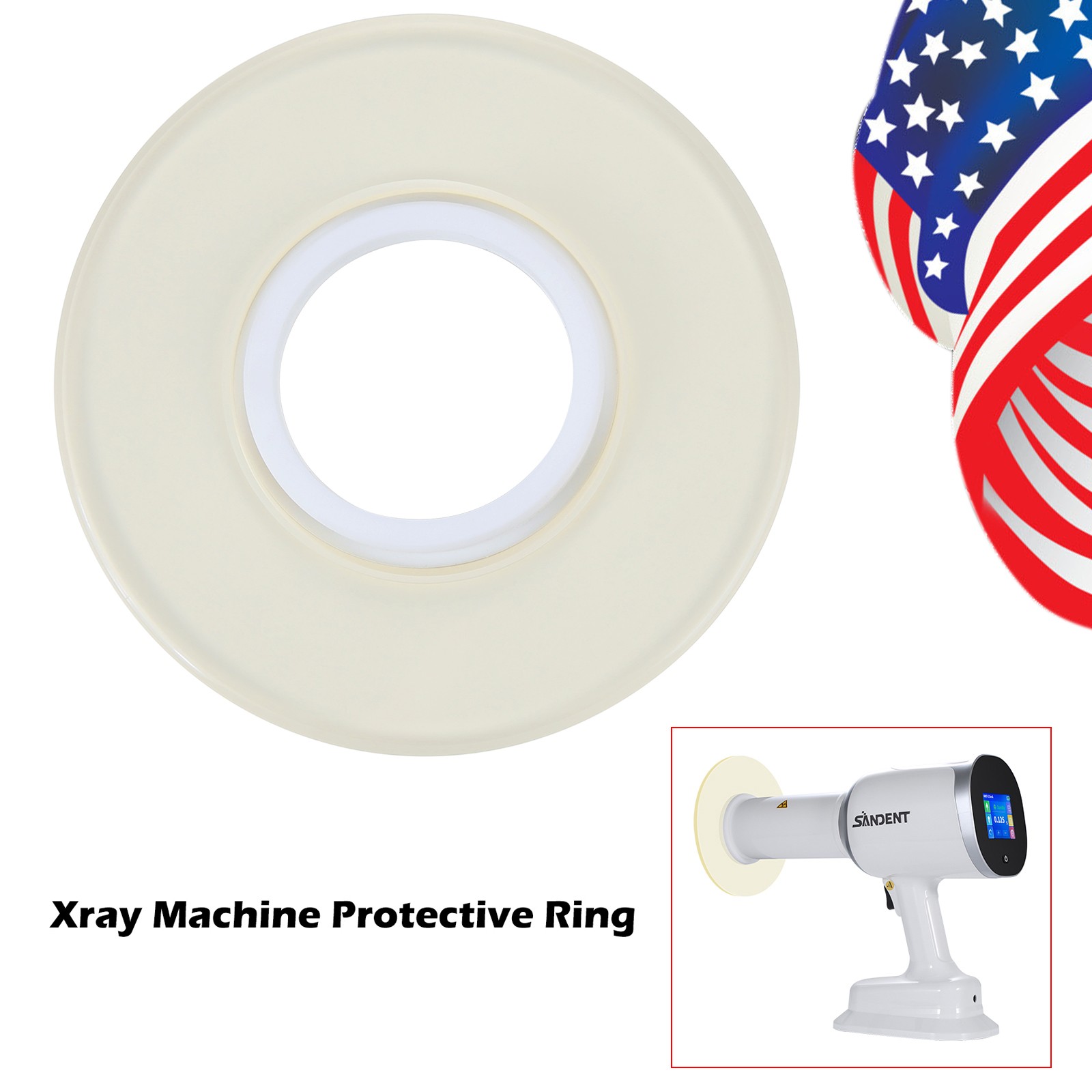 Dental Scatter Shield Ring Protective Shield for X Portable Ray Machine Model