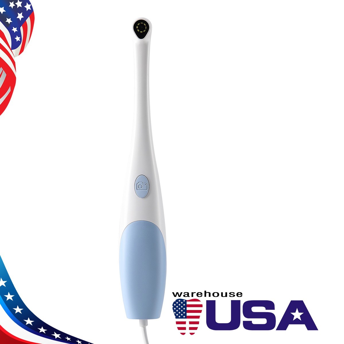 Dental Intraoral Camera LED High Resolution Interface 8 White Cold Light USB
