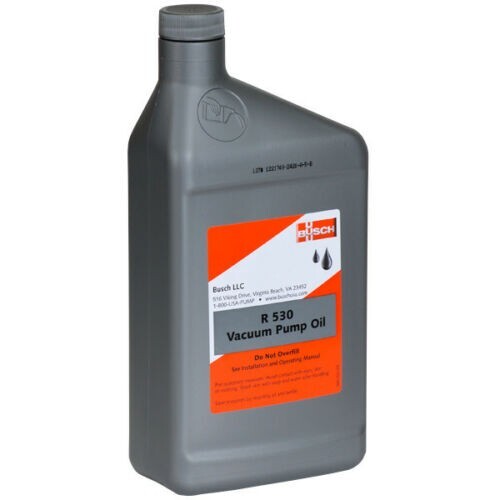 Busch R-530 Vacuum Pump Oil 1 Quart Bottle for Vacuum Pumps