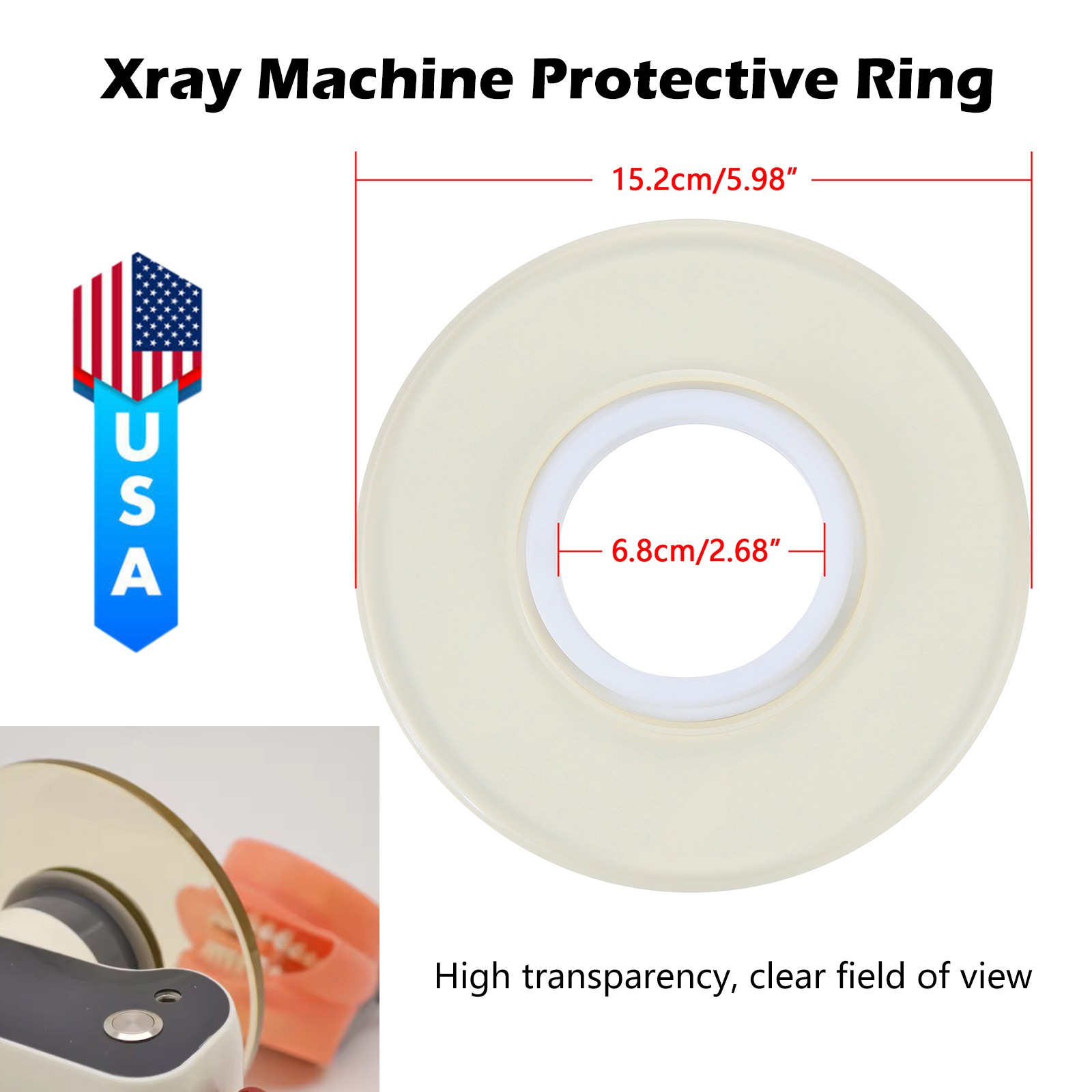 Dental X Portable Ray Digital Machine Rayos/ Scatter Shield Protective /Sensor
