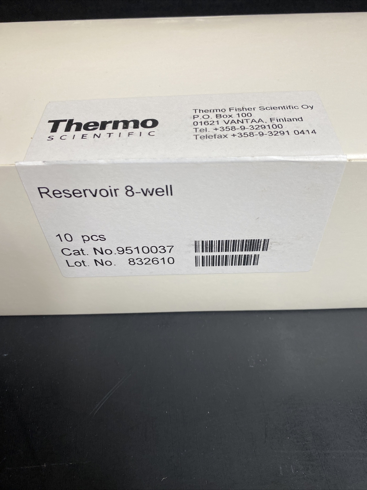 Thermo Scientific Reagent Reservoir 8 Well 60 ml Total of 40 Reservoirs