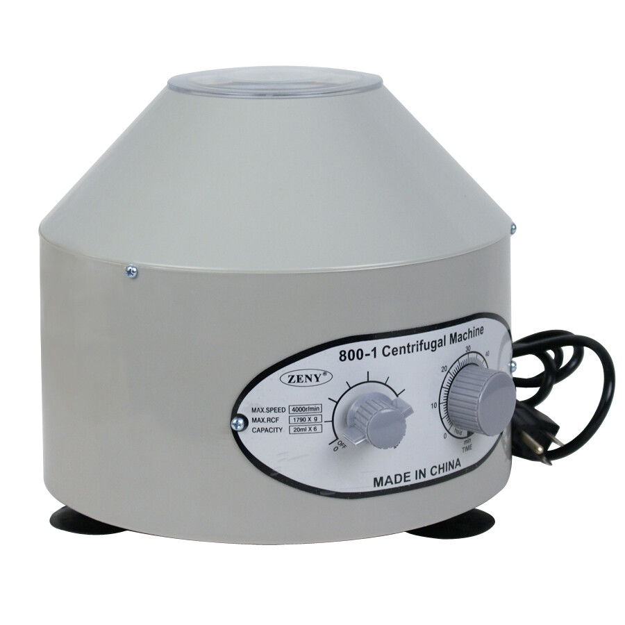 Electric Centrifuge Machine Laboratory Medical Practice 4000rpm 1435g 20 ml x 6