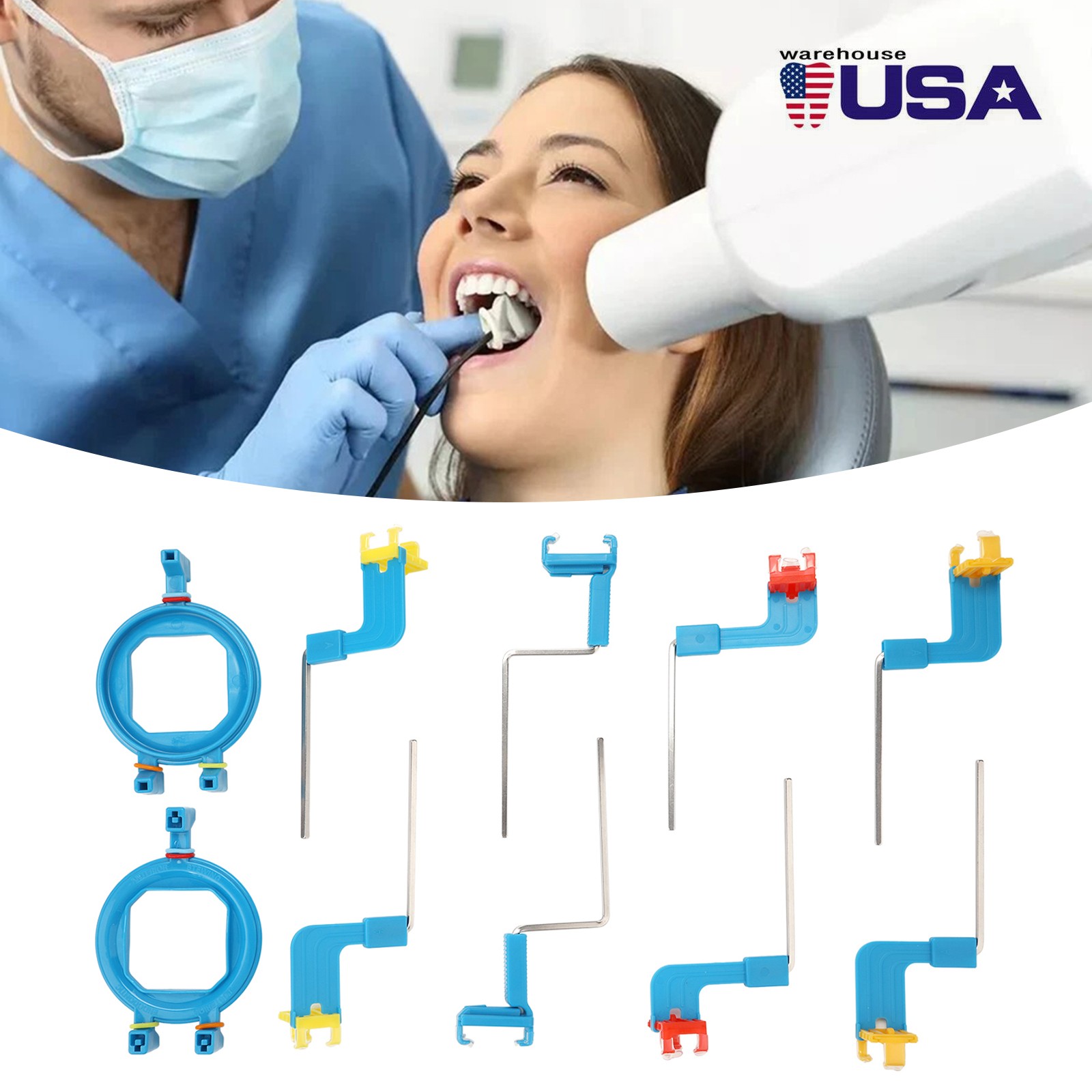 Dental X-Ray Positioner Digital Xray Sensor Holder Film Positioning System 2.0