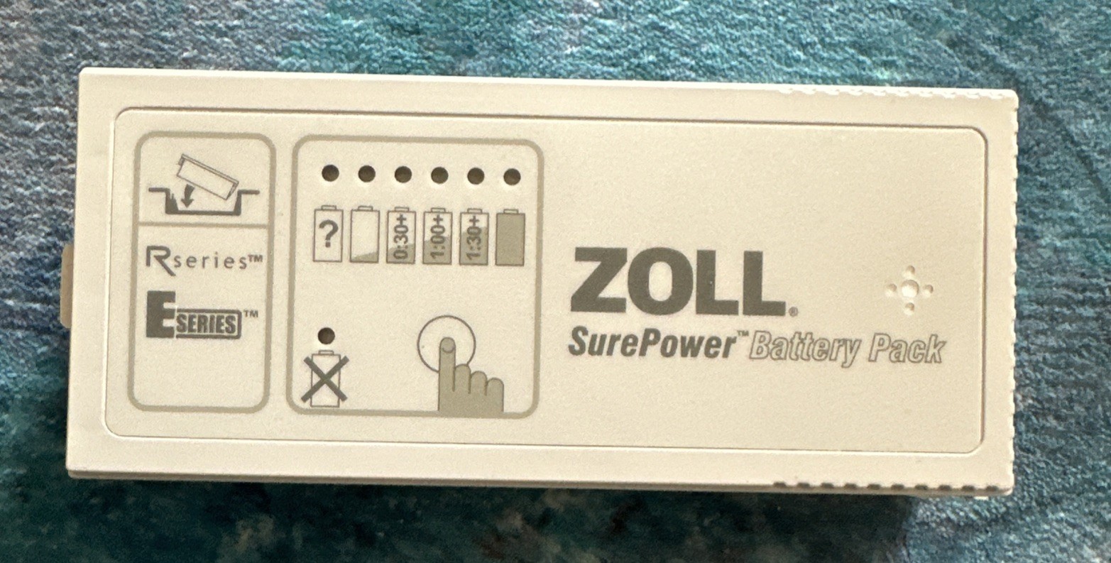 Zoll R/E Series SurePower Rechargeable Li-Ion Battery Pre Owen
