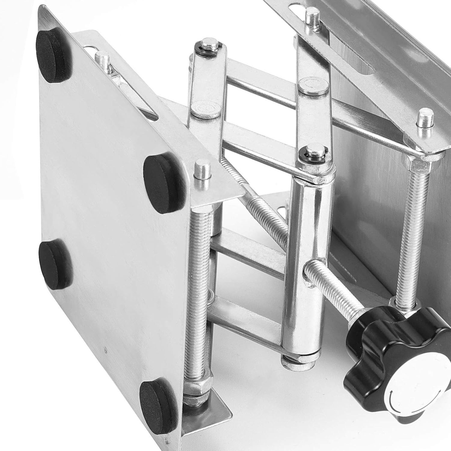 2 PCS 6 X 6 Inches Lab Jack Scissor Stand, 10 KG Stainless Steel Laboratory Lift