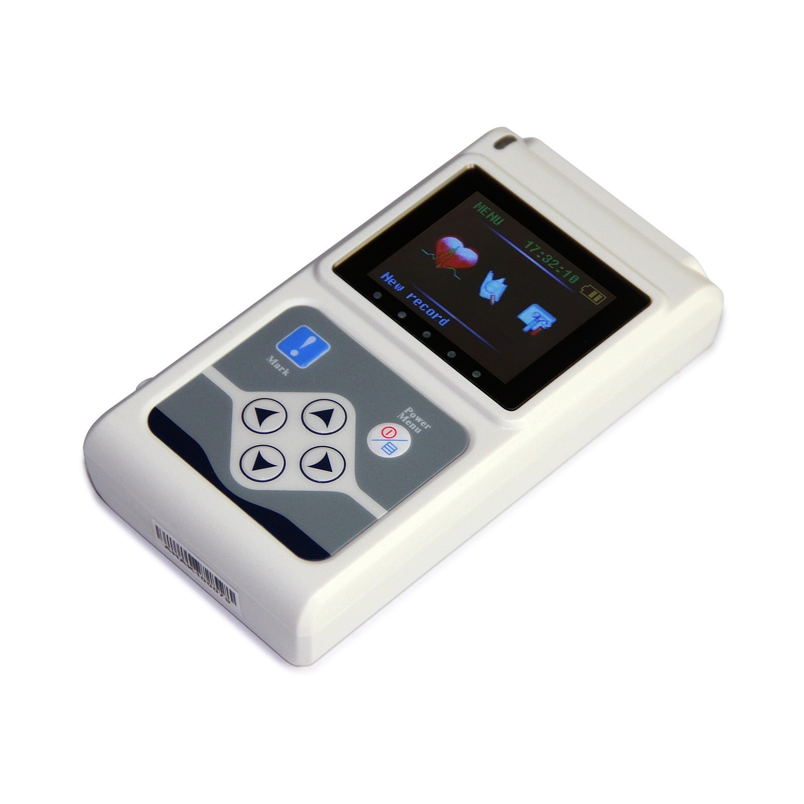 3Channel ECG Holter Monitor-Heart EKG Recorder for Continuous Cardiac Monitoring