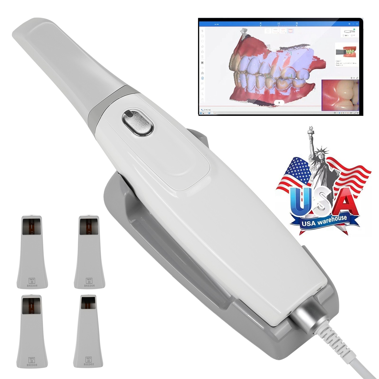 1 Sec Dental Curing Light Lamp Dental Light Cure FOTOPOLIMERIZADOR Dental Resin