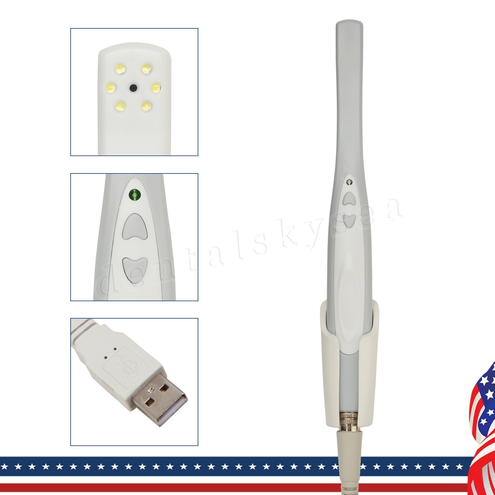 Dental 45° Degree Surgical High Speed Handpiece 4 Hole NSK Style Yabangbang
