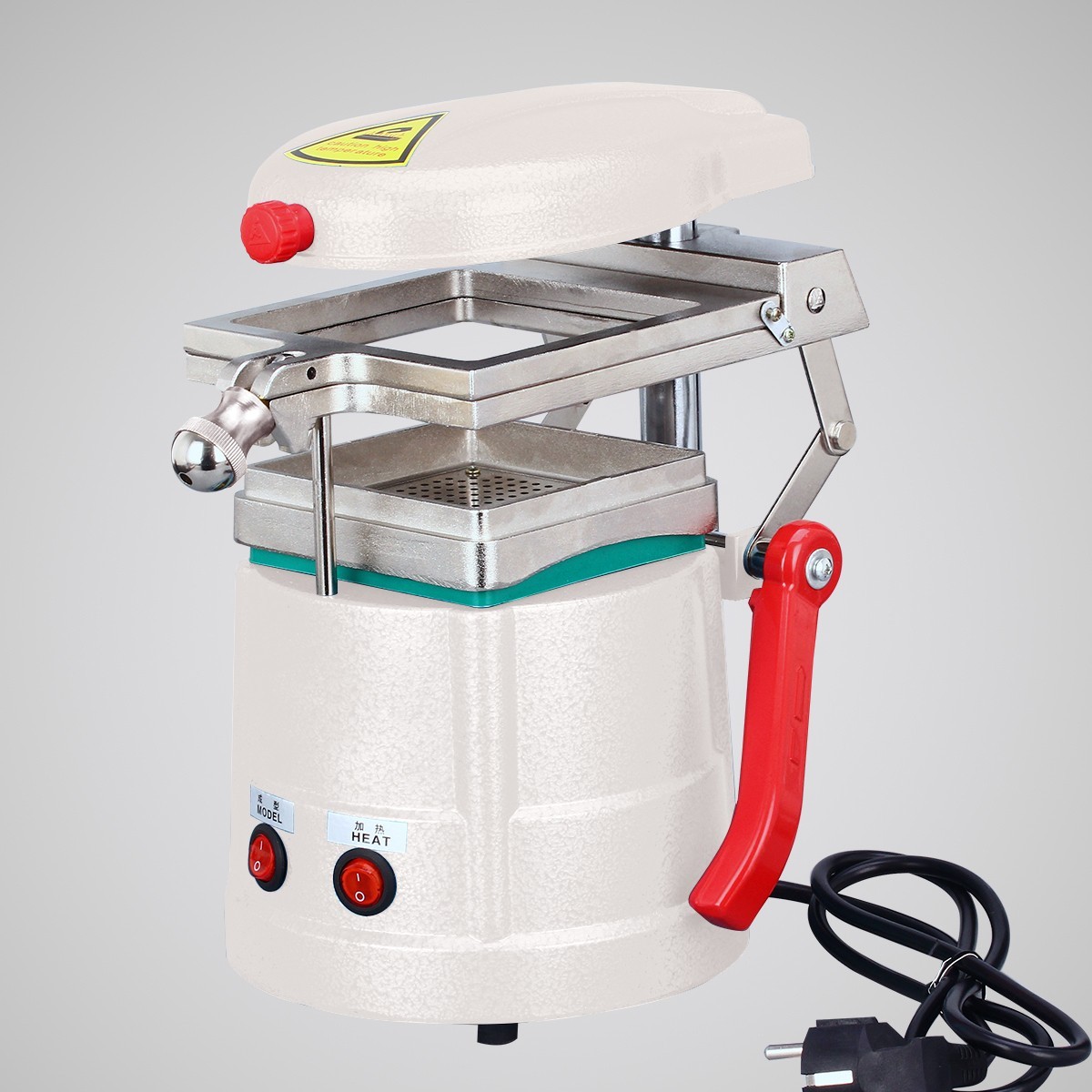 Dental Vacuum Forming Molding Machine Former Heat Thermoforming Steel Grits