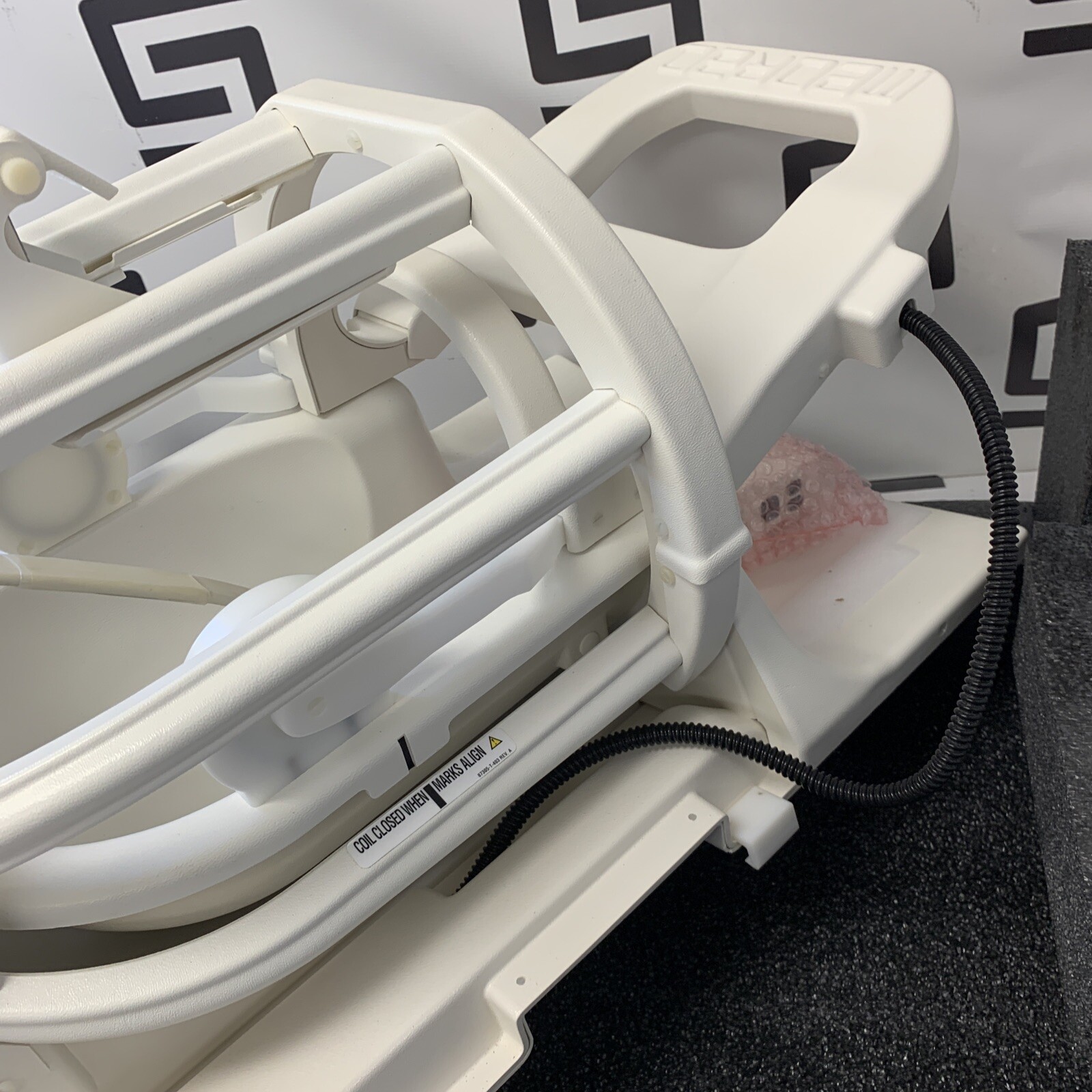Medrad M64NVA 1.5T Signa Neurovascular MRI Coil 87305-T-465 RF Rate 30.0 3.6 8.0