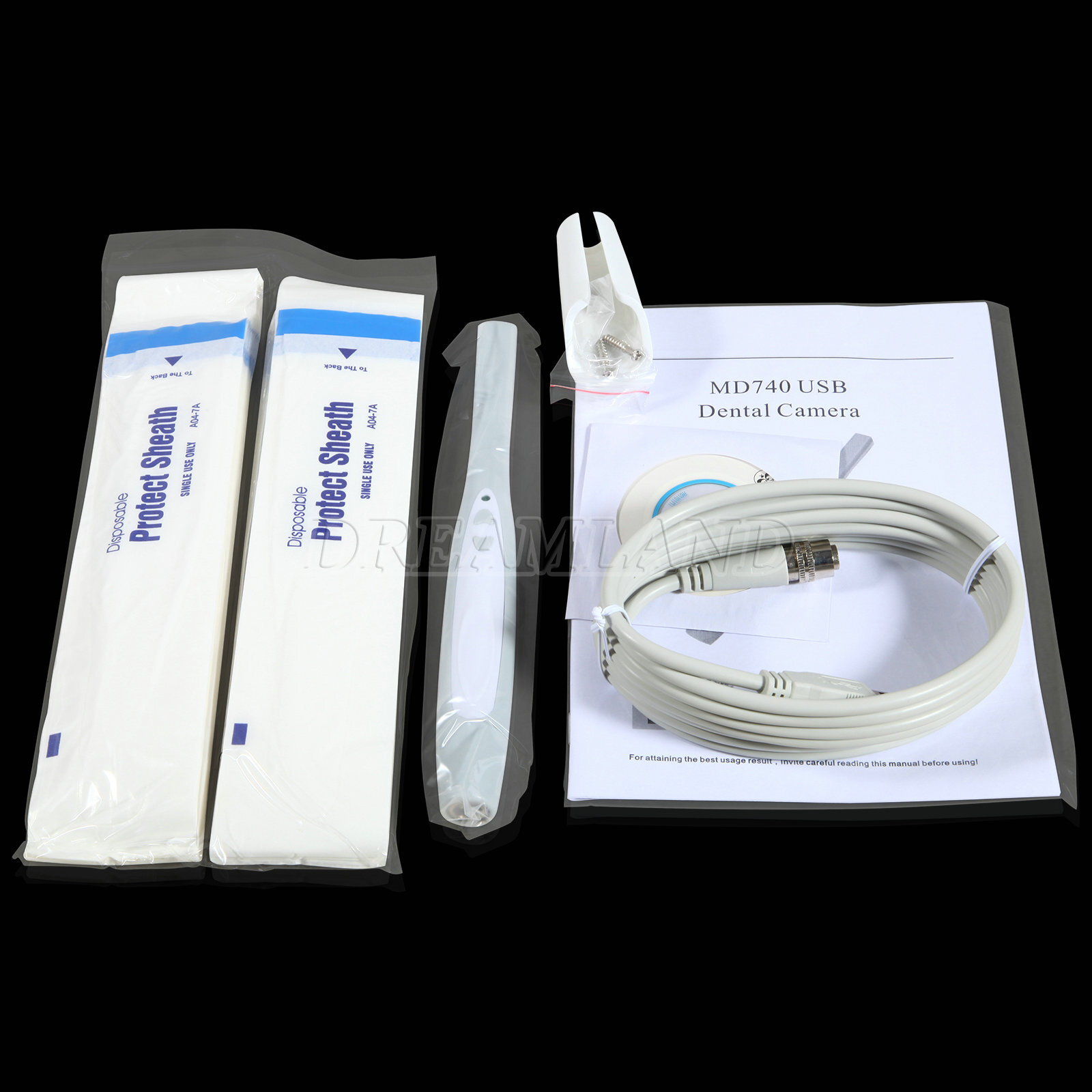 Dental Camera Scanner Intraoral Digital USB Imaging System Oral 6 LED Light -X