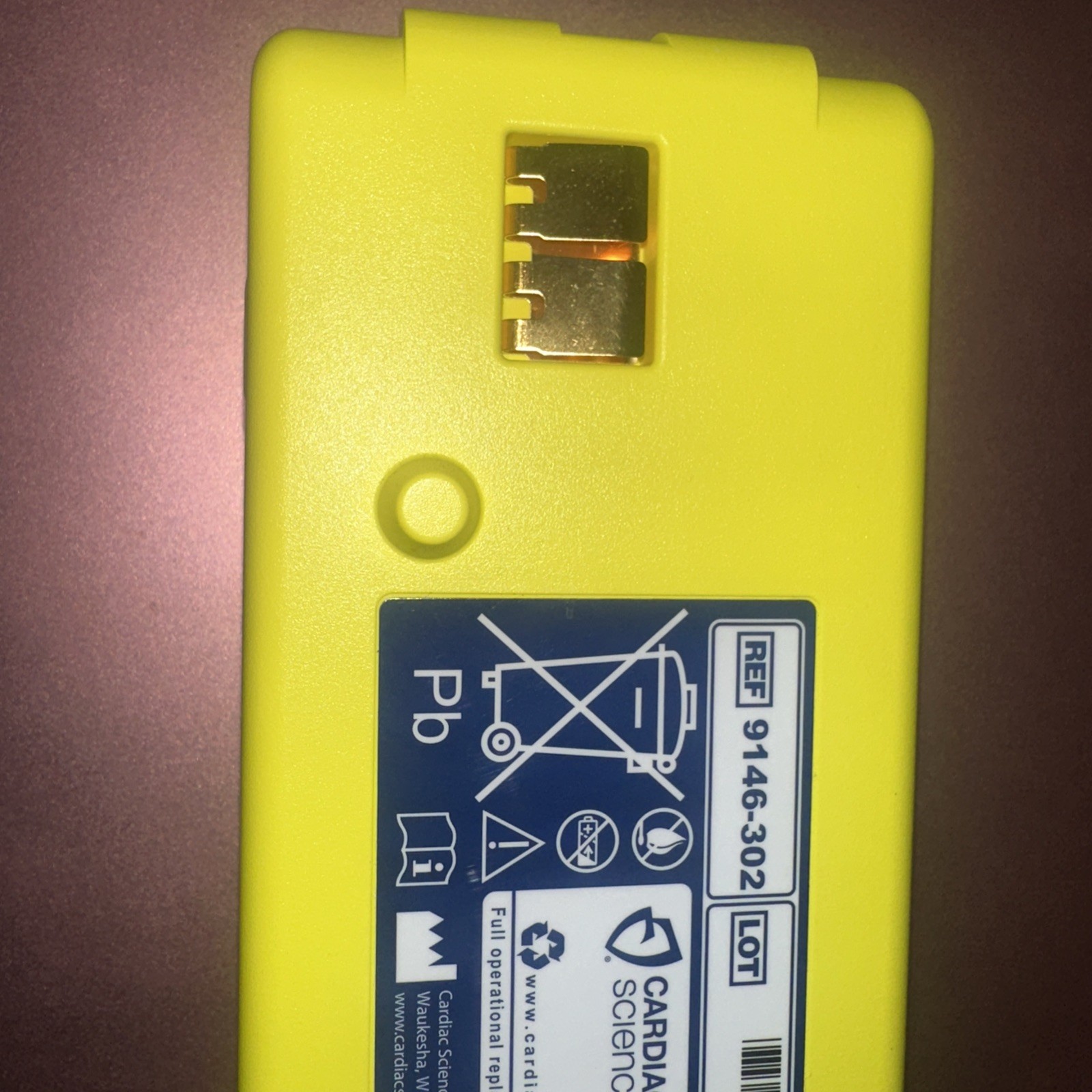 Cardiac Science Intellisense Lithium Battery for PowerHeart G3 AED – 9146-302