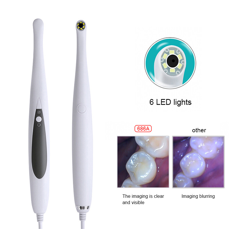 1280*720 USB Observation Camera 1/4″ CMOS Oral Camera with 6PCS White LED 686A