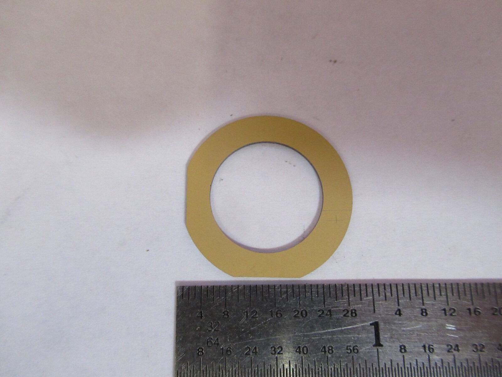 QUARTZ PLATE SINGLE CRYSTAL PIEZOELECTRIC X-CUT PIEZO PART AS PICTURED &3K-A-76