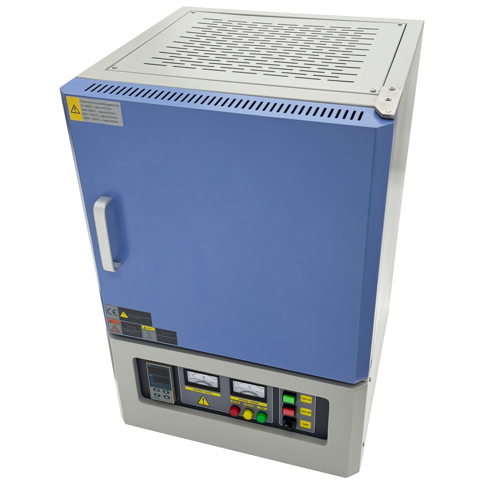 1200°C Smart High-Temperature Muffle Furnace Programmable Muffle Furnace 110V