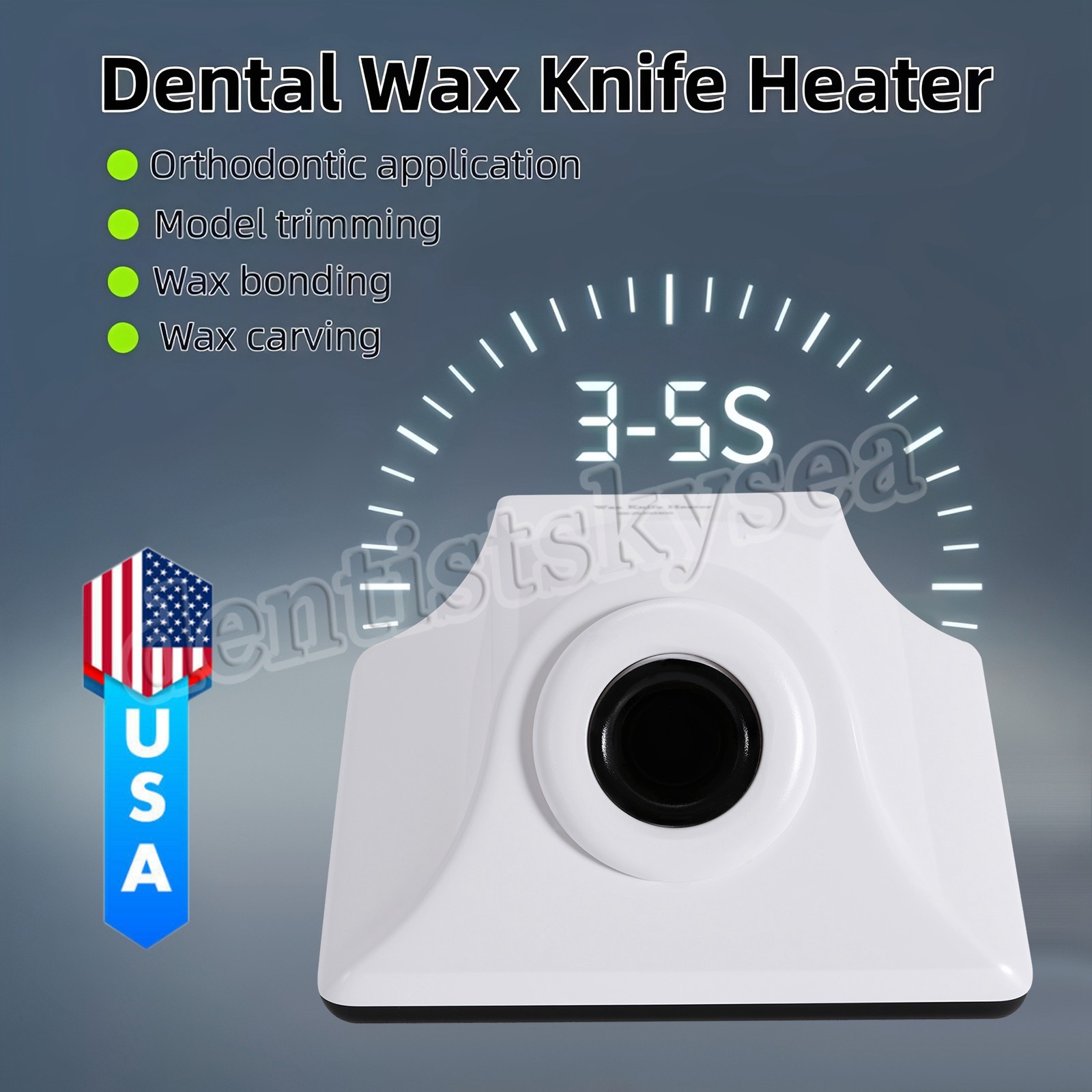 Dental Lab Infrared Electronic Induction Carving Knife Wax Heater US/EU Plug
