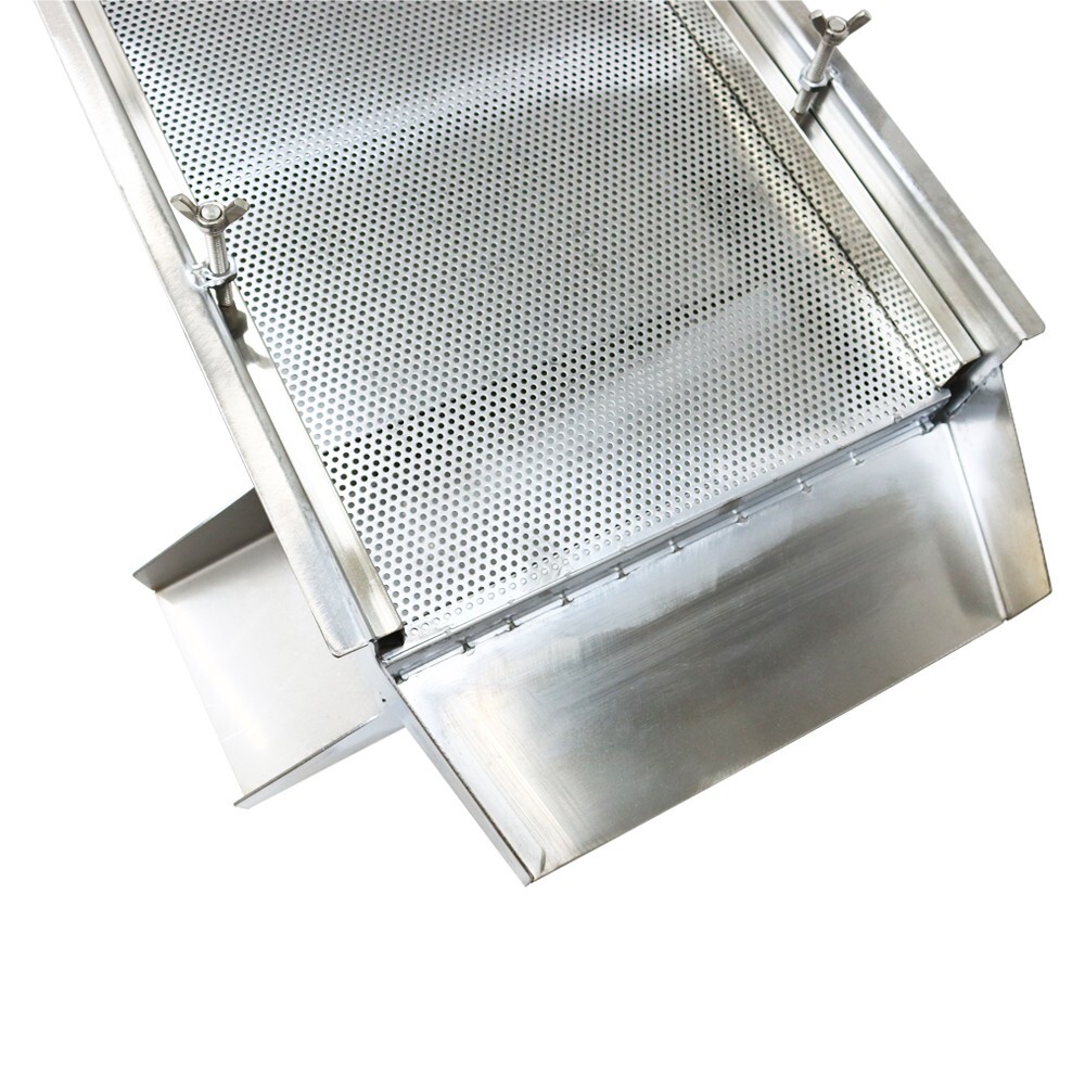 2.5mm Electric Stainless Linear Vibrating Screen Sieve Machine Shaker Sifter110V