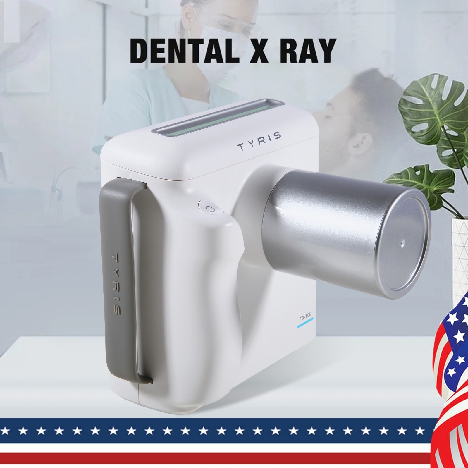 Dental Portable X Mobile Ray Machine Unit Digital High Frequency no Shield USA