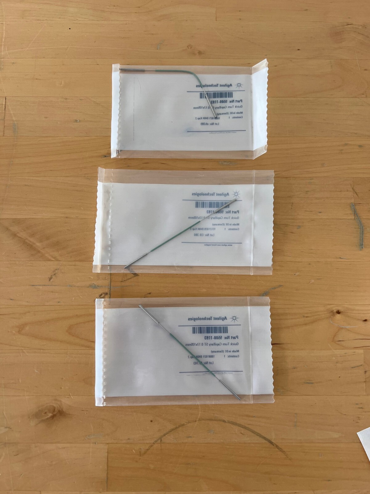 Agilent 5500-1193 Quick Turn capillary stainless steel 0.17 x 105 mm HPLC