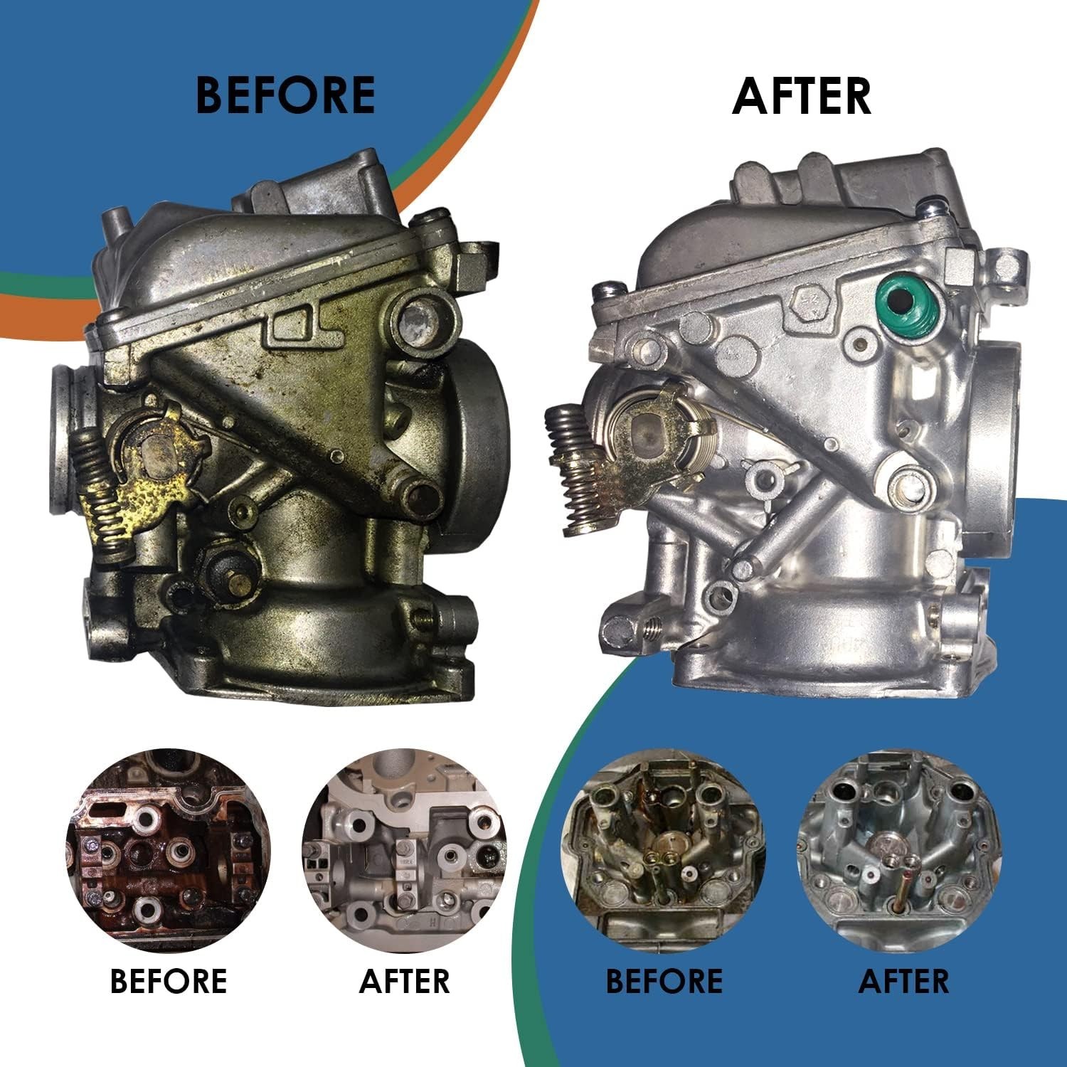 Ultrasonic Cleaner Solution for Carburetors and Engine Parts (1 Gallon)