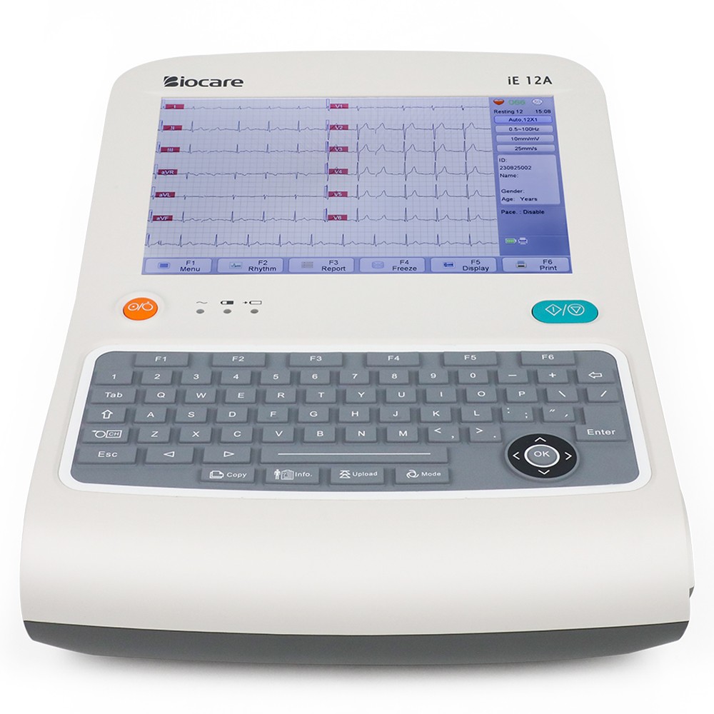 ECG Machine 12 lead/Channel with interpretation for Advisory Diagnosis Printing