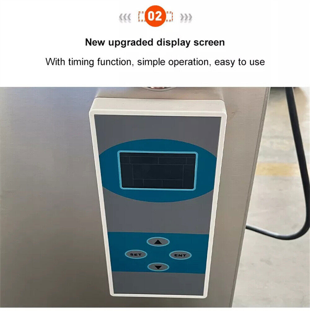100L Pressure Sterilizer Automation Dental Autoclave Lab Steam Sterilizer 220V