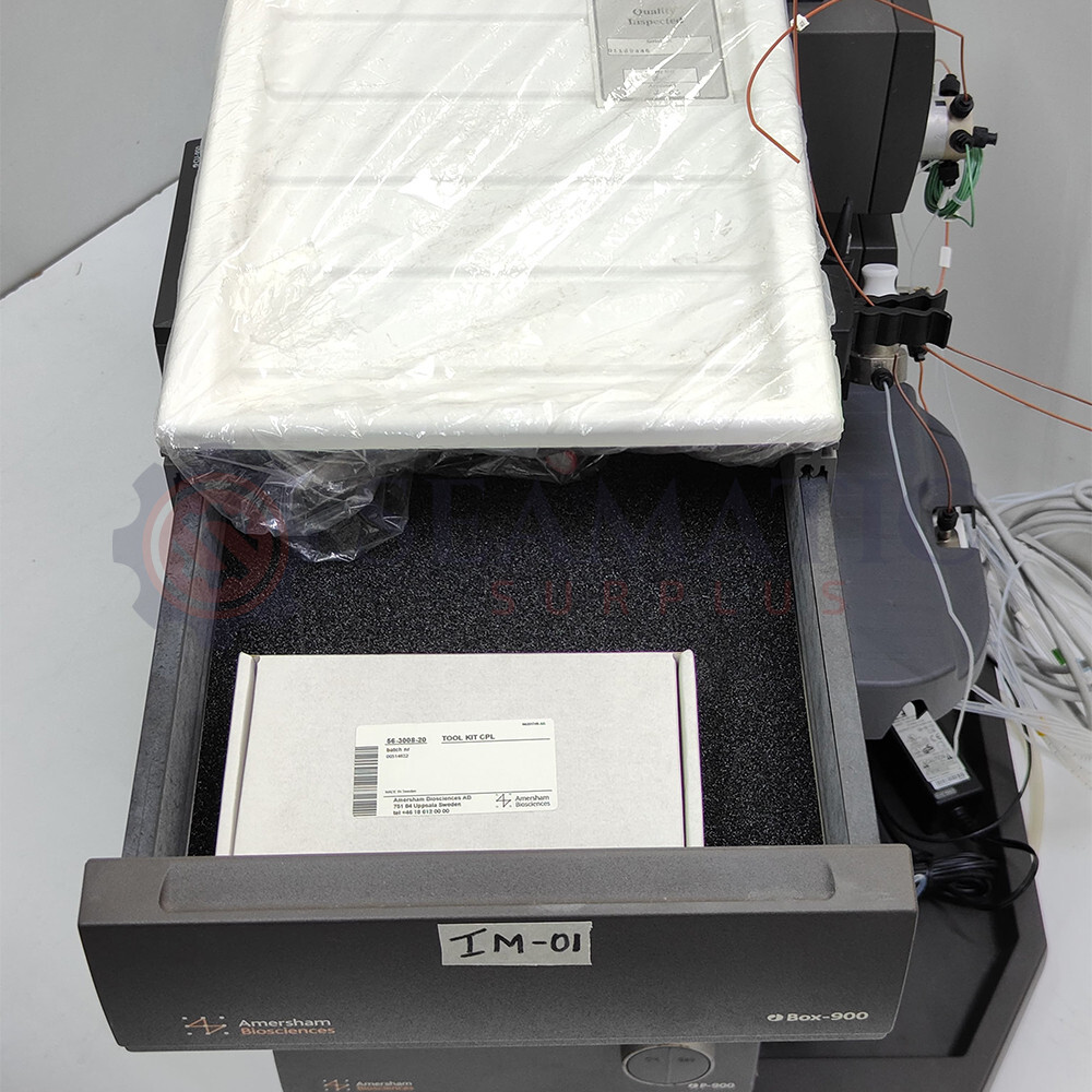 Amersham Biosciences AKTA Purifier pH/C-900 UV-900 P-900 Frac-950 INV-907, IM#01