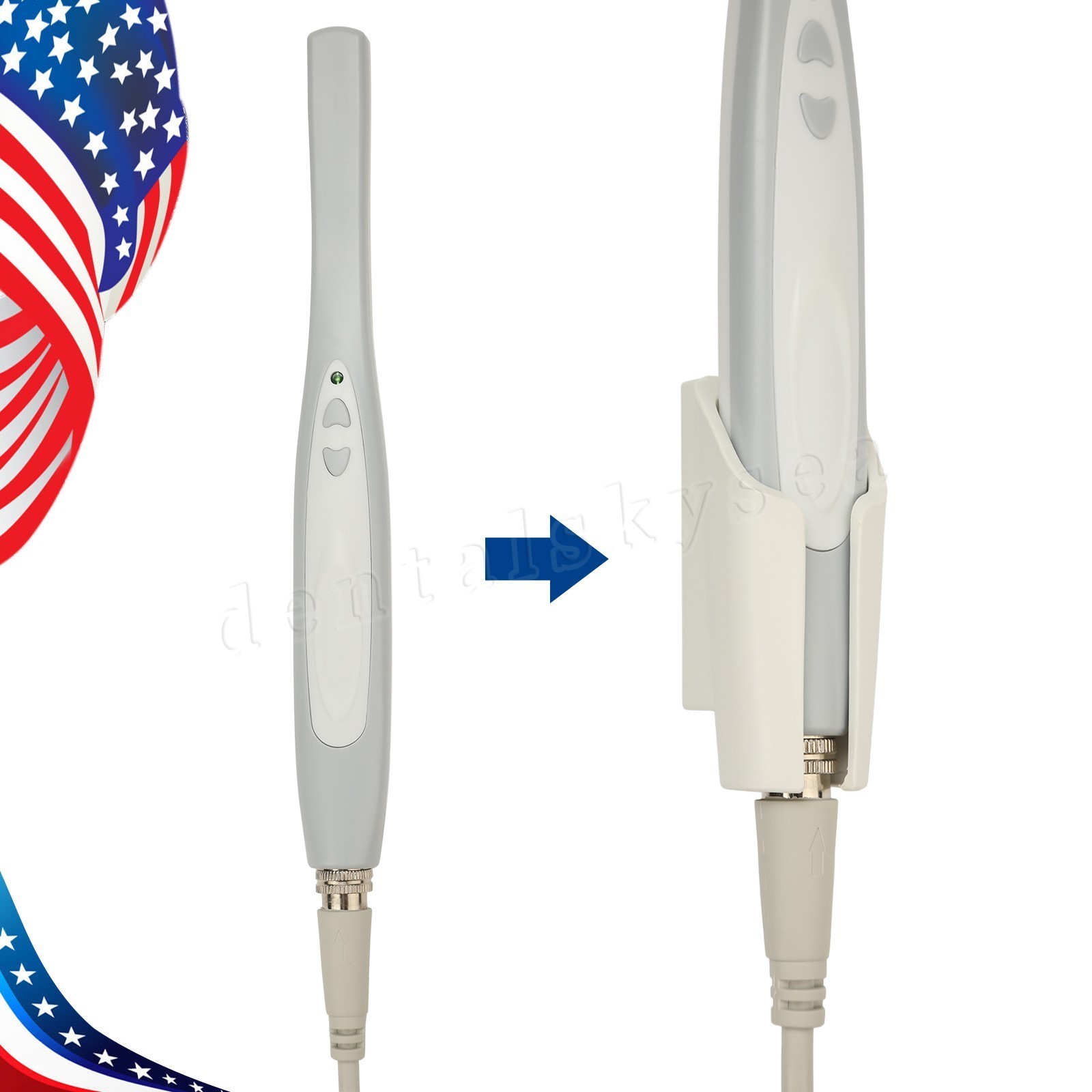 Dental 45° Degree Surgical High Speed Handpiece 4 Hole NSK Style Yabangbang