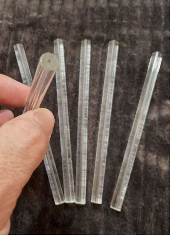 Bio-Rad Protean ii xi Electrophoresis Cell Glass Rods 6-Pack