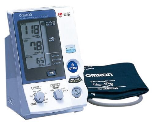 OMRON HEM-907 Digital Automatic Blood Pressure Monitor Digital Display AC100V