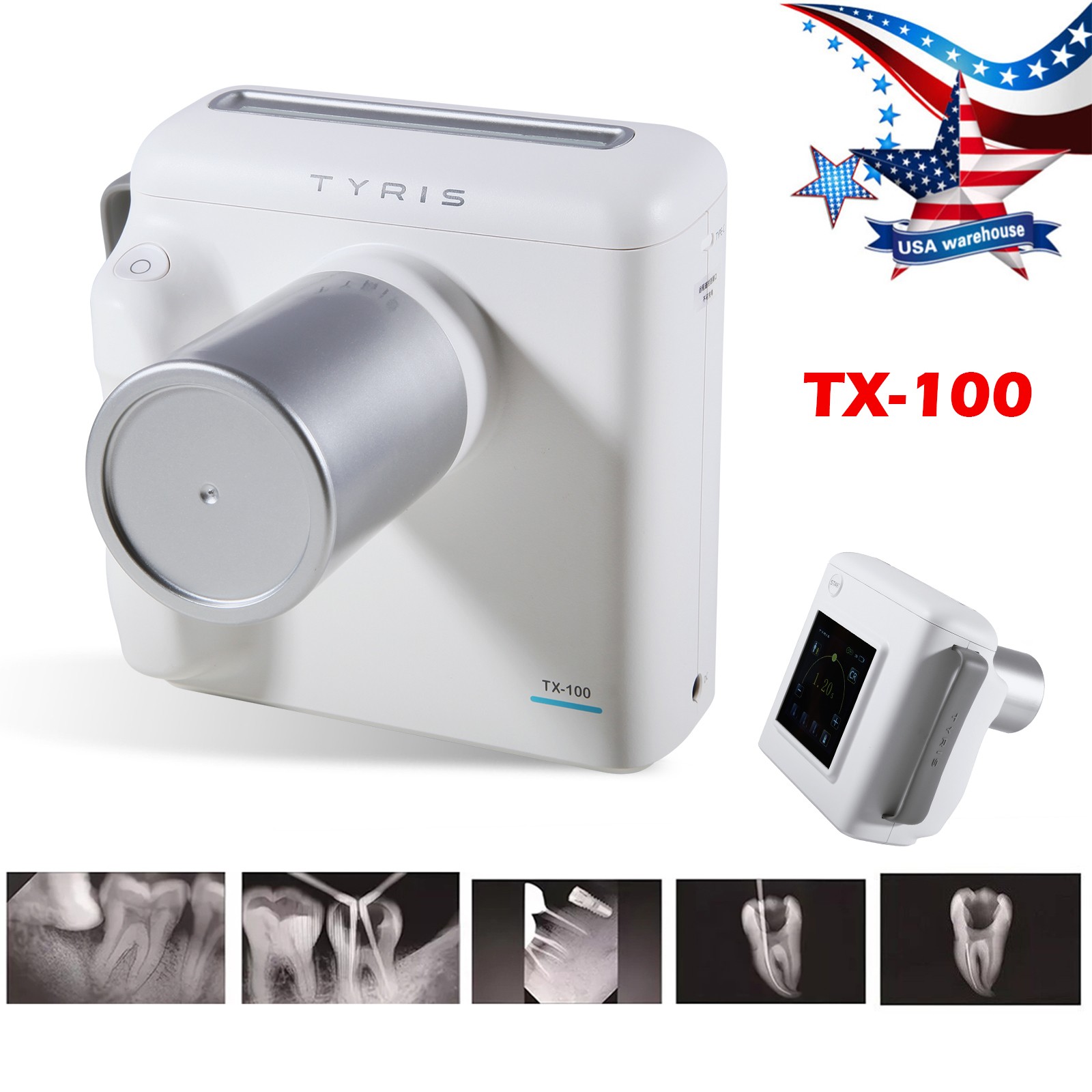 Dental Portable X Mobile Ray Machine Unit Digital High Frequency no Shield USA