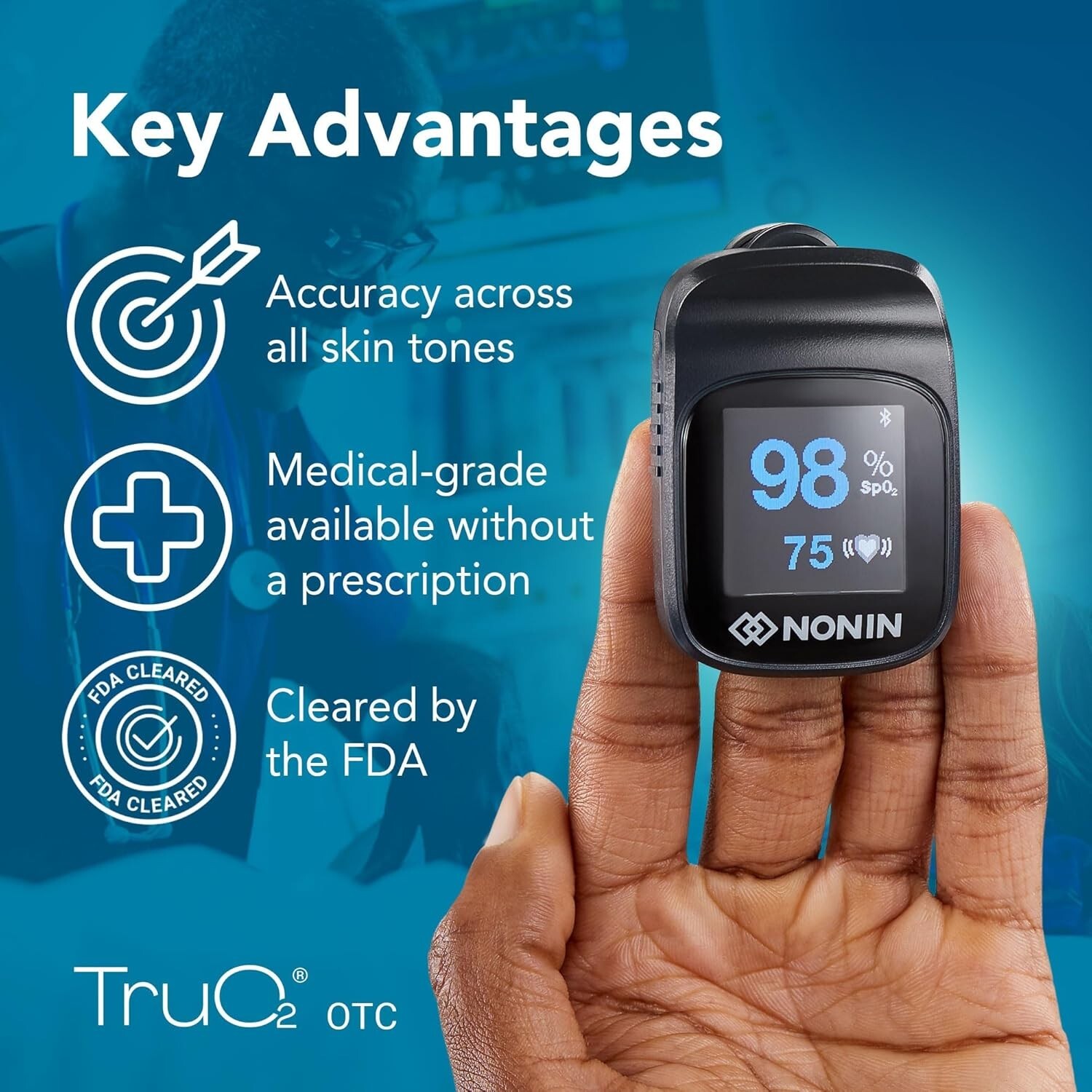 Finger Pulse Oximeter LED Blood Oxygen Heart Rate Monitor Factory Sale LED