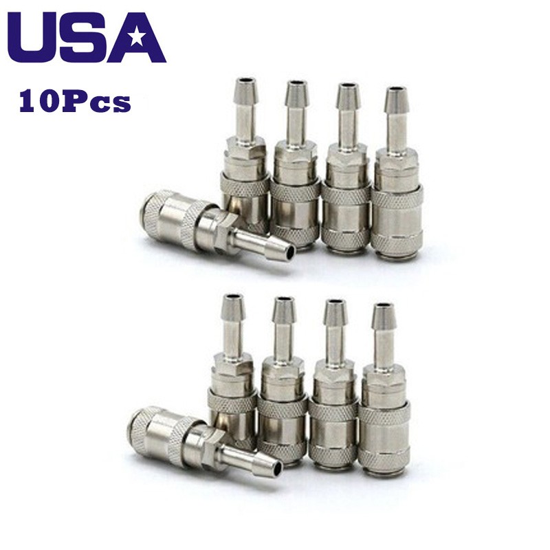 US A6 Female Metal Adapter 10PCS | Compatible with BP Cuff Devices
