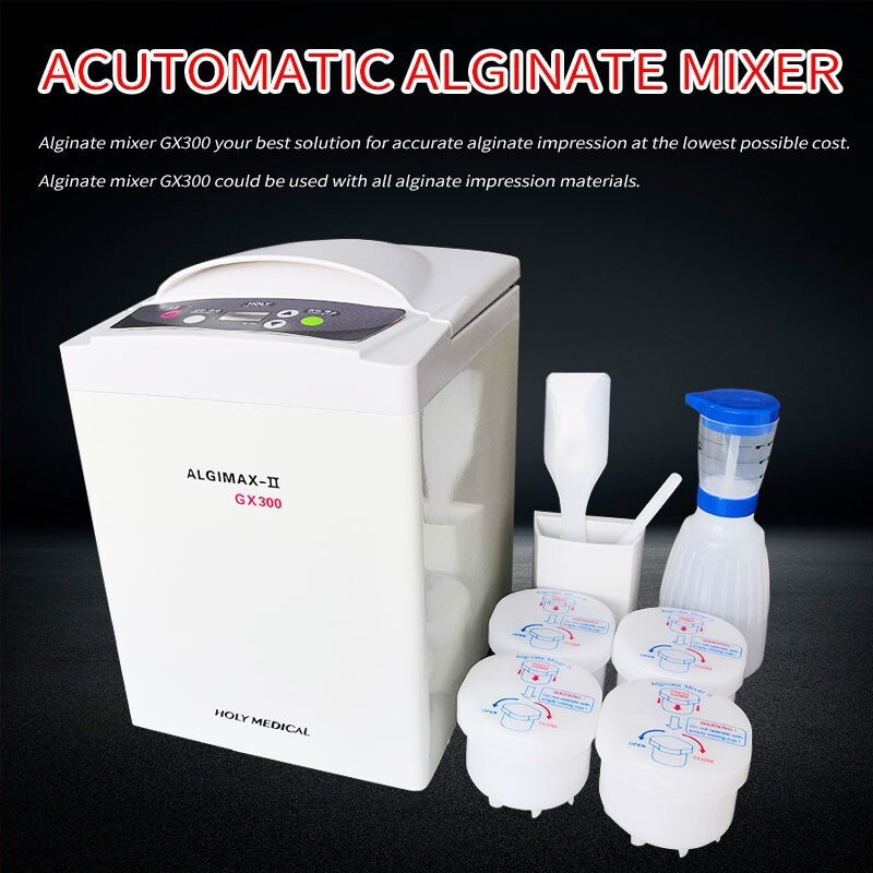Automatic Dental Alginate Impression Material Mixer ALGIMAX-II GX300 Blender UPS