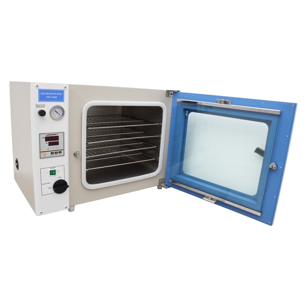 1400W 110V Vacuum Drying Oven Lab Drying Heating Treatment Cabinet with 4Shelves