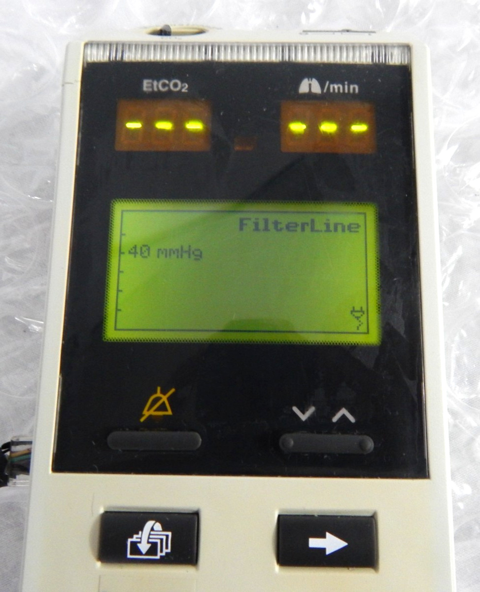 ORIDION MICROCAP HANDHELD CAPNOGRAPH S/N 451