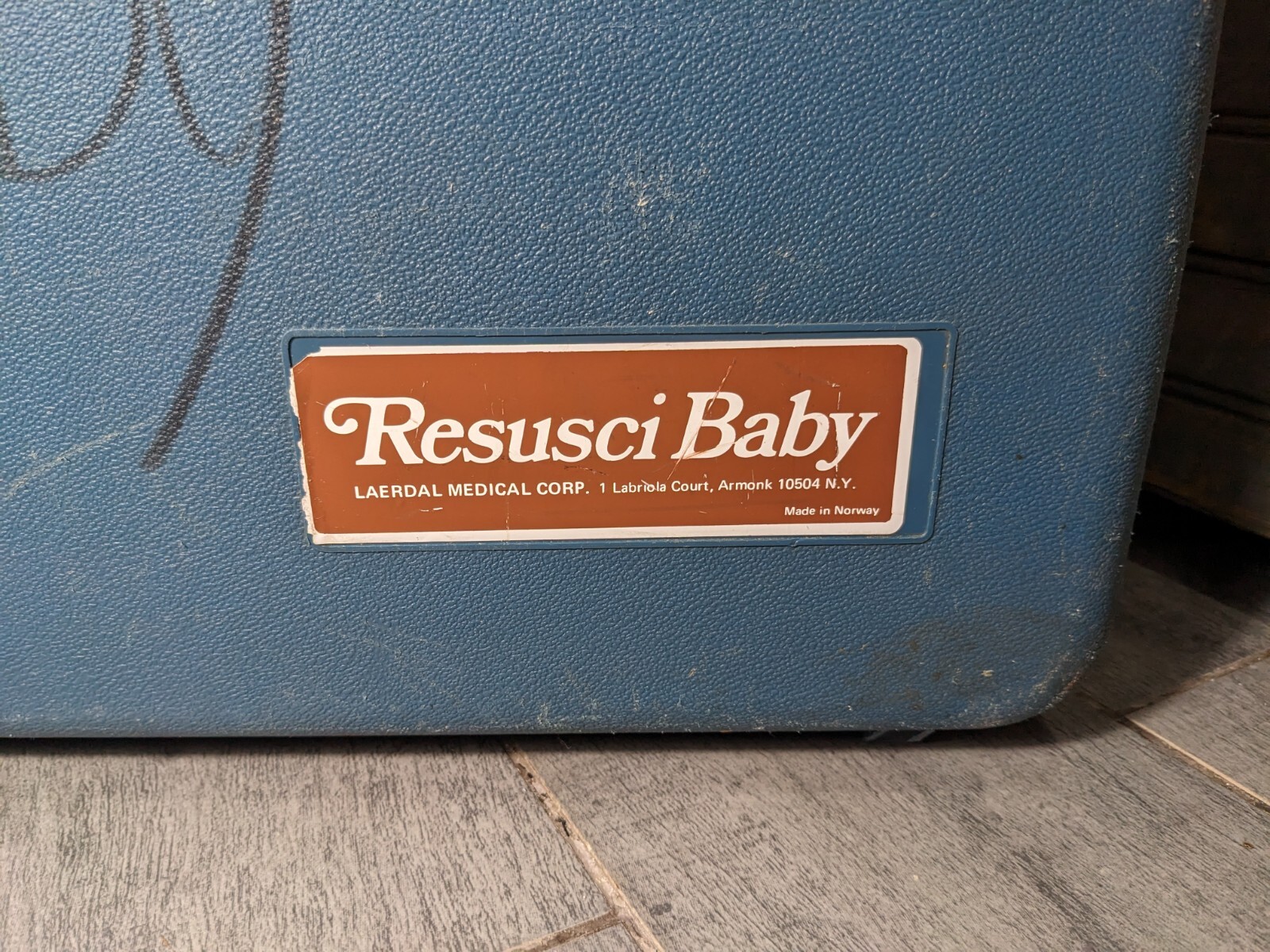 Laerdal Medical Resusci Baby Infant CPR Training Manikin in Hard Case Norway