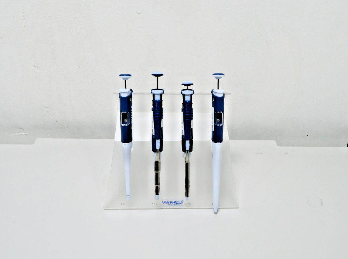VWR Single Channel Pipettes with Stand