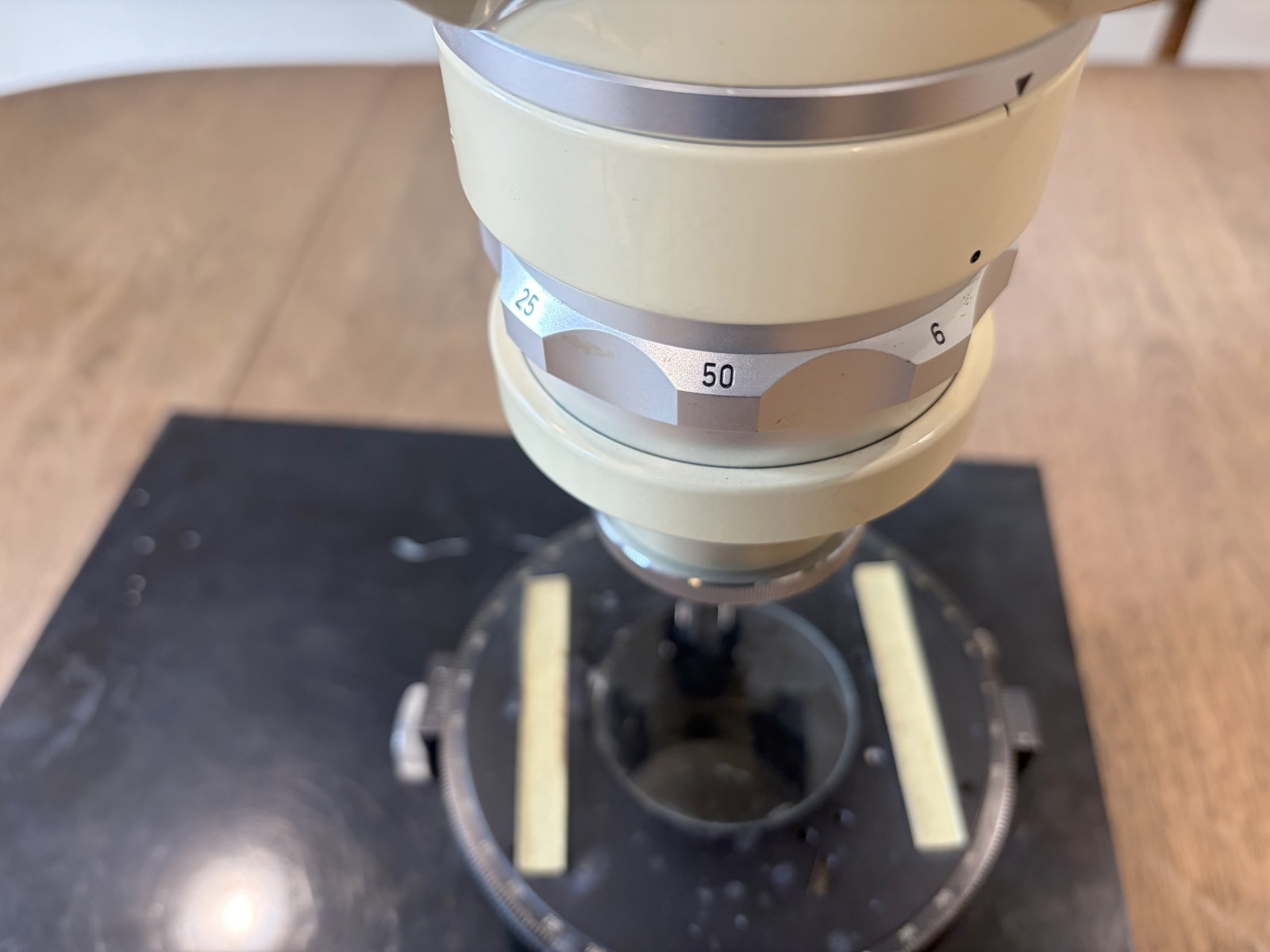 Wild Heerbrugg M5 Stereo Microscope w/ 360° Rotating Measurement Stage UW