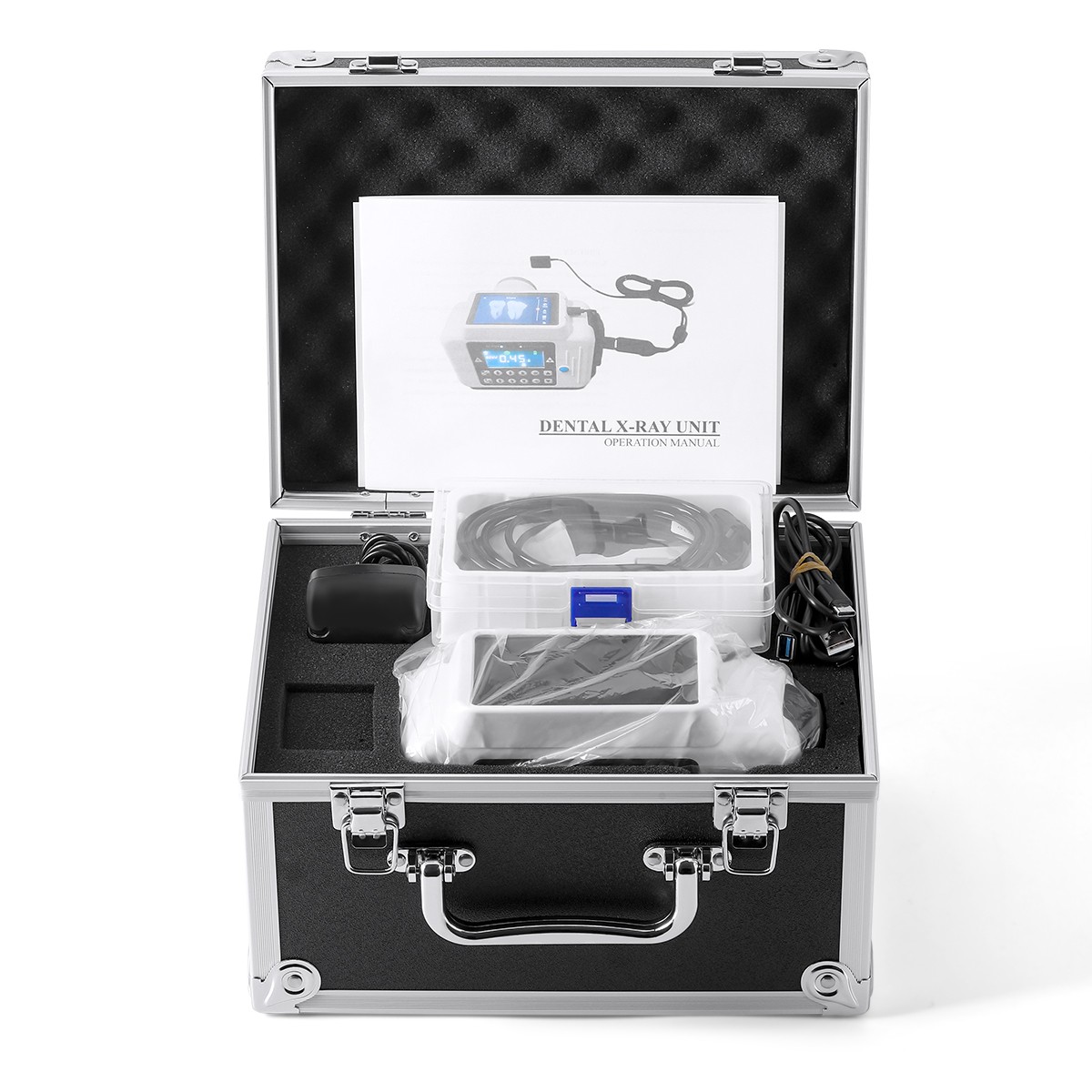 18L Dental Autoclave Steam Sterilizer/Delivery Unit Air Compressor Suction 4Hole