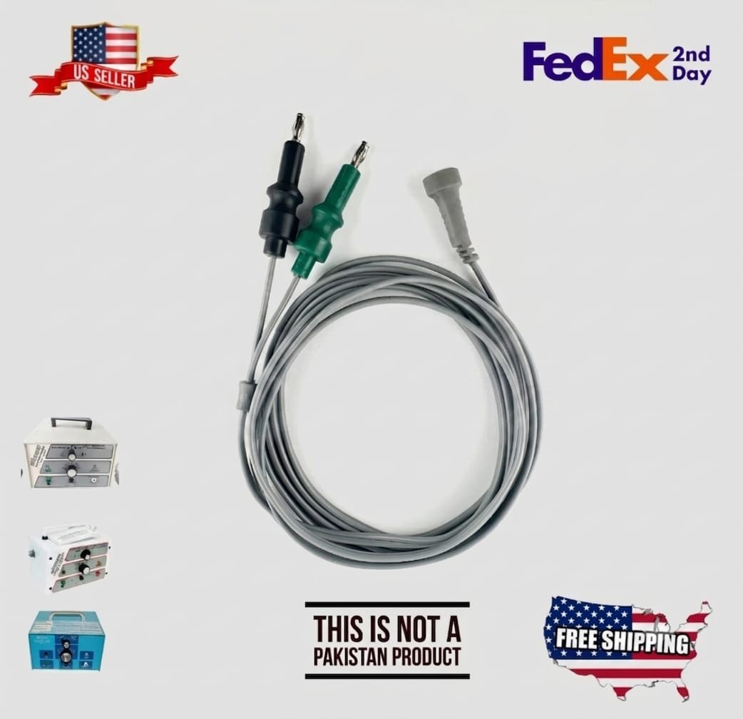 Ellman Surgitron FFPF Bipolar Cable Silicon Bipolar Cable Autoclavable-Reusable