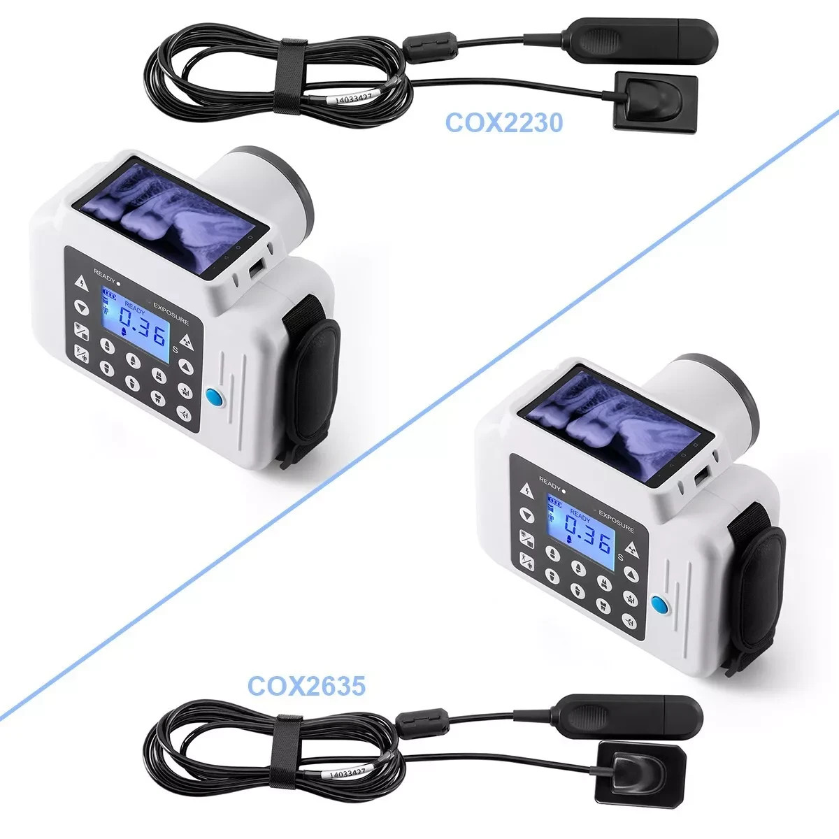 Dental X Mobile Unit System Ray Digital Machine High Frequency No Shield/Sensor