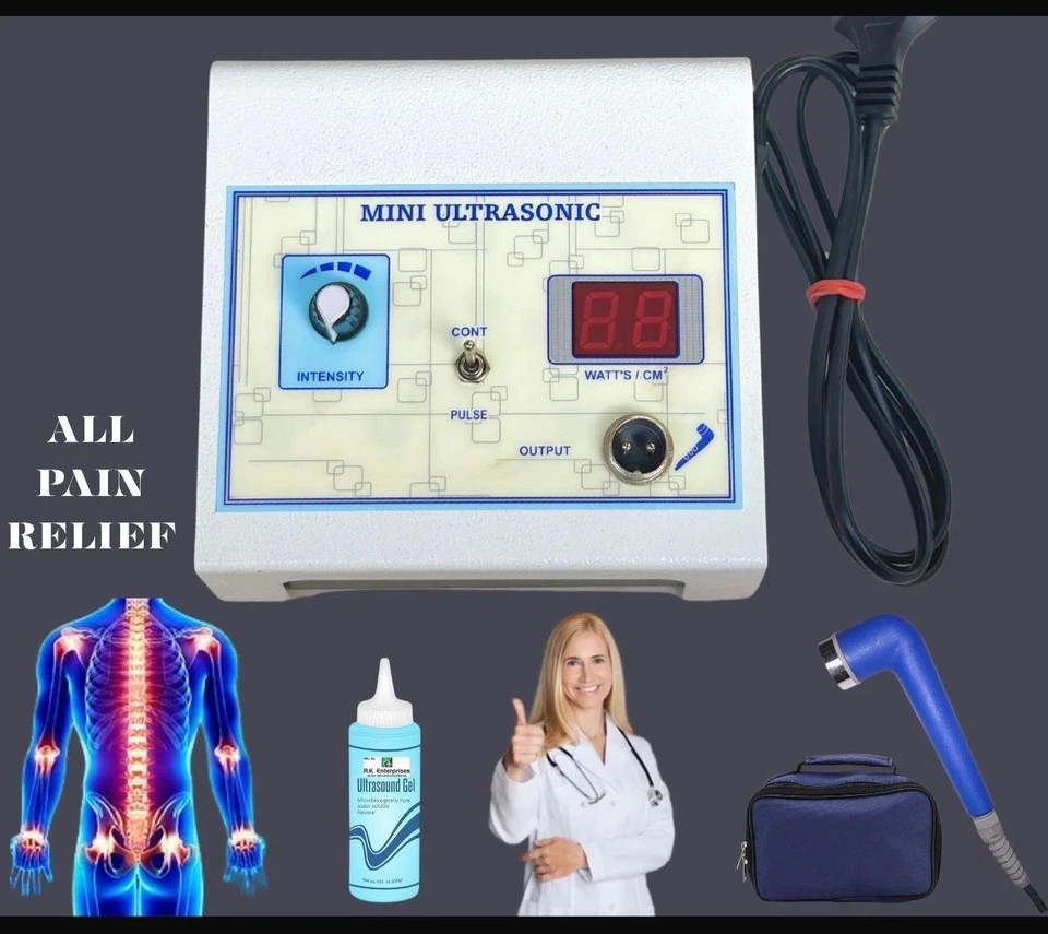 Compact & Portable Home Use Pro Ultrasound Therapy Unit 1 MHz (FREE SHIPING)
