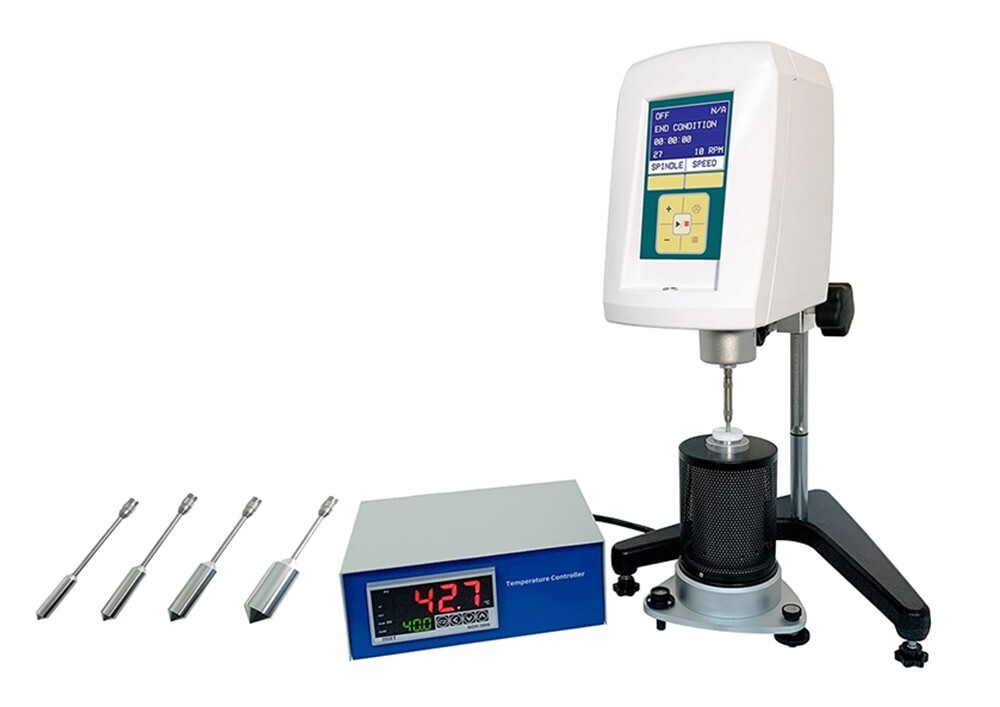 High Temperature Digital Rotary Viscometer with Room Temperature Plus 15℃-250℃