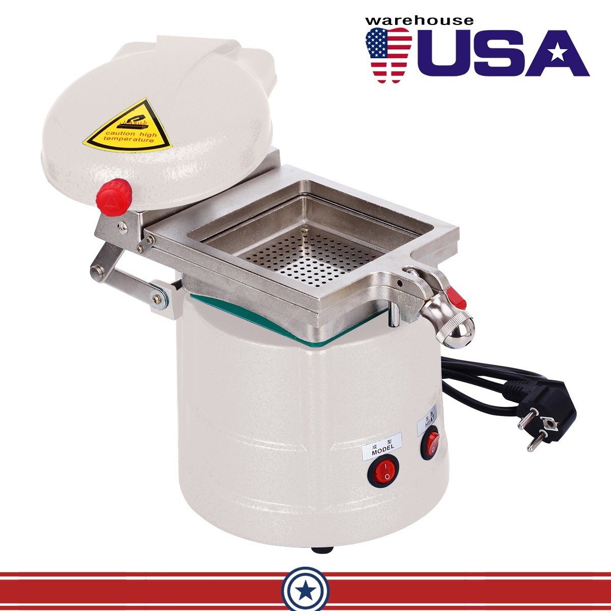 Dental Vacuum Forming Molding Machine Former Heat Thermoforming Steel Grits