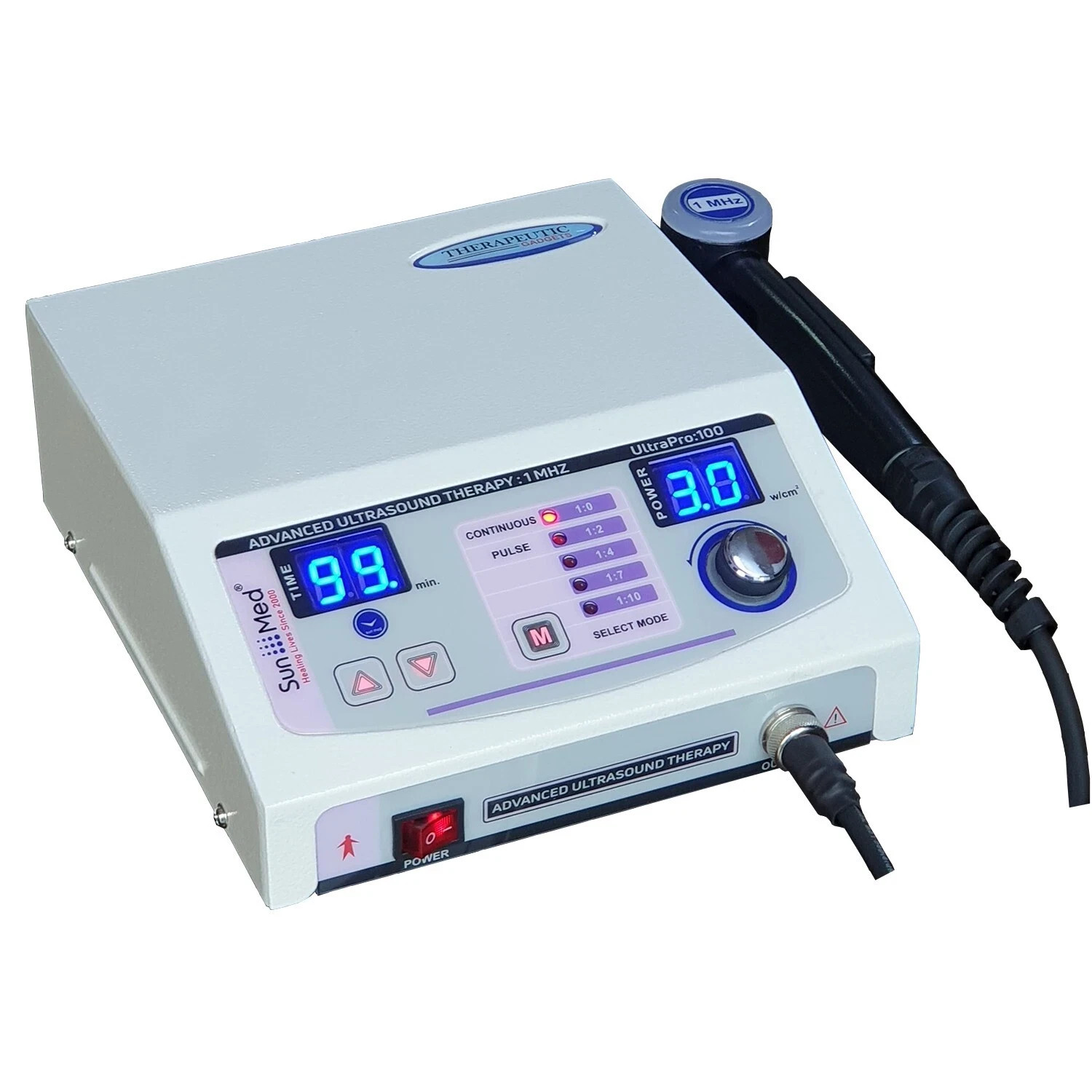 Brand New 1 Mhz Ultrasound Therapy Machine For Physical New Therapy Machine